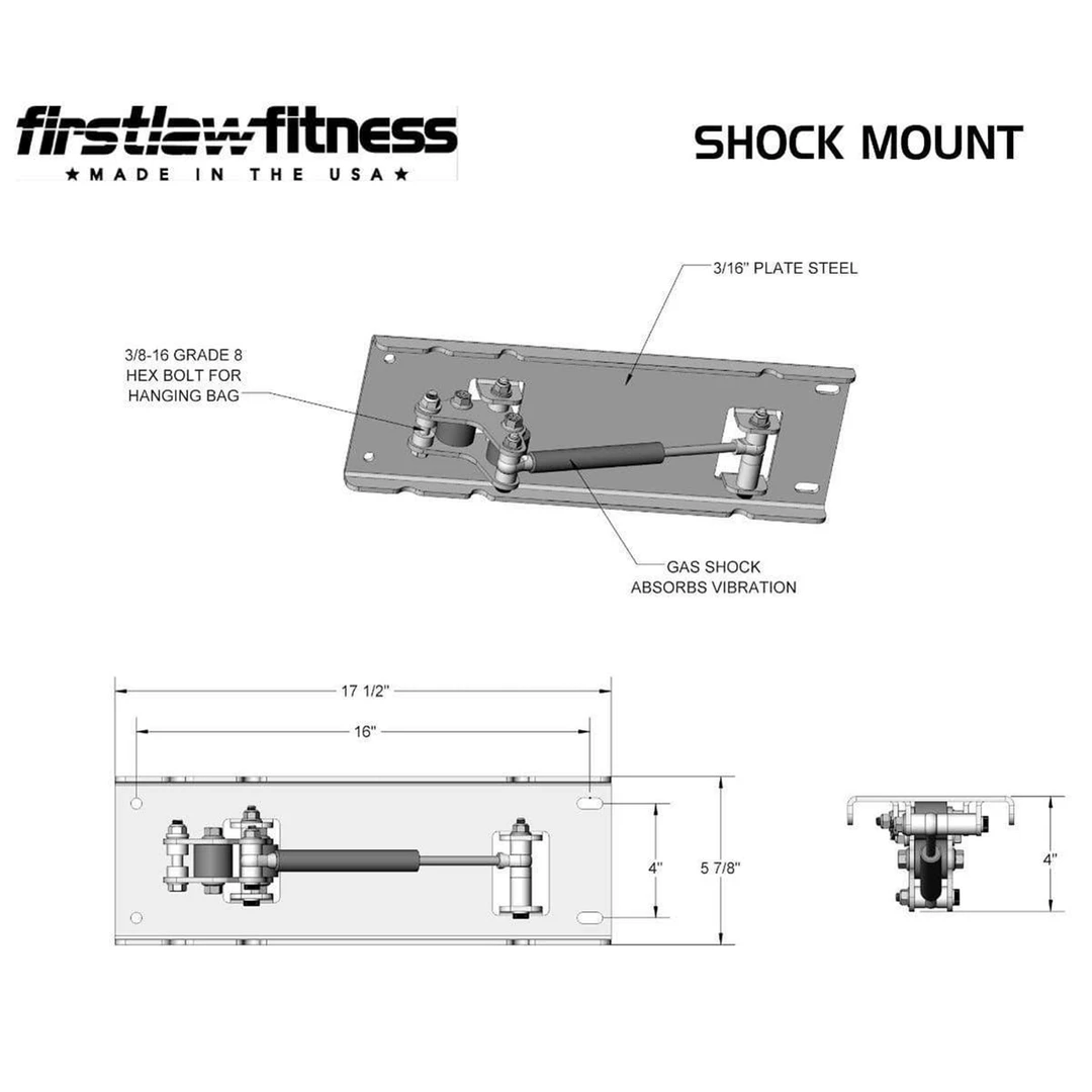 Rival Boxing Gear Firstlaw Fitness Heavy Bag Shock Mount - 150lb