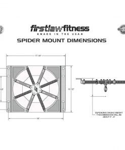 Rival Boxing Gear Firstlaw Fitness Heavy Bag Spider Mount - 200lb