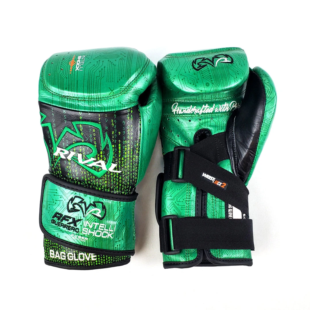 Rival Boxing Gear Rival RFX-Guerrero Intelli-Shock Bag Gloves Cyber Edition